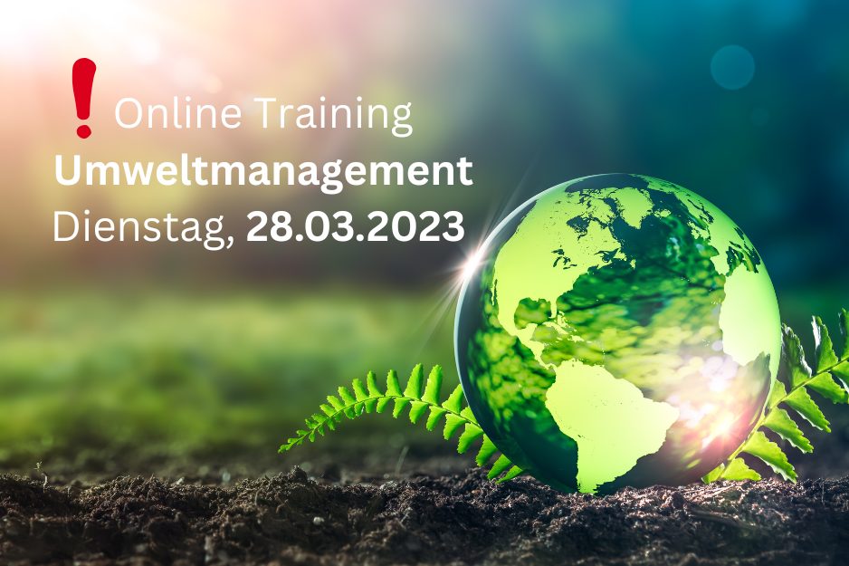 Dekobild Online Training Umweltmanagement
